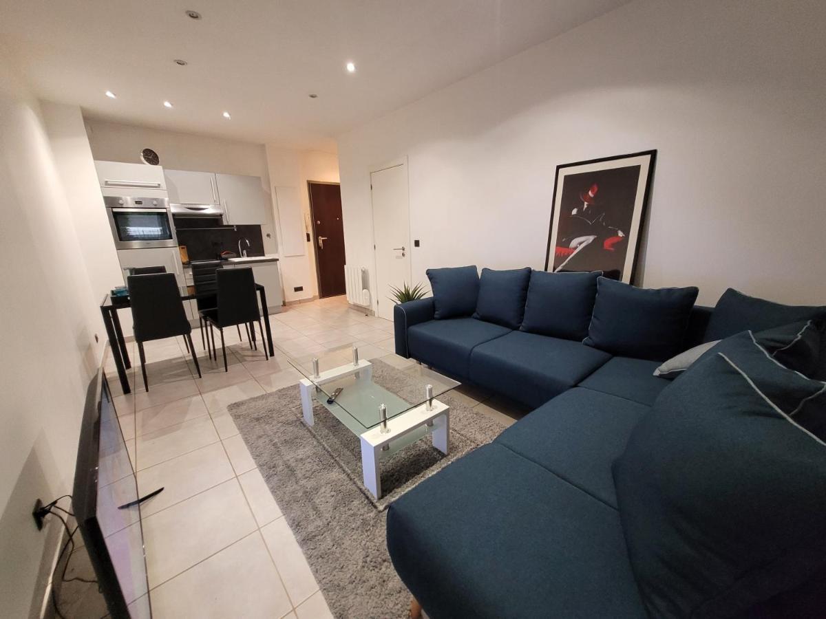 Appartement Standing 2 Pieces Avec Jardin Entre Paris & Dysney Bry-sur-Marne Exterior foto