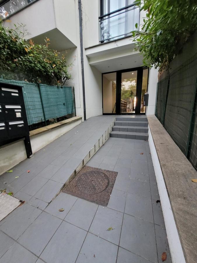 Appartement Standing 2 Pieces Avec Jardin Entre Paris & Dysney Bry-sur-Marne Exterior foto